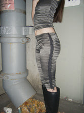 PINSTRIPE FRINGE CAPRI